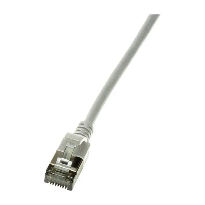 Patch cable Cat.6A TPE SlimLine grey 3,0m — image 1
