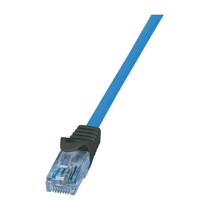 Cat.6A Premium Patch Cable 10G / POE / HDBT, blue, 3 m — image 1