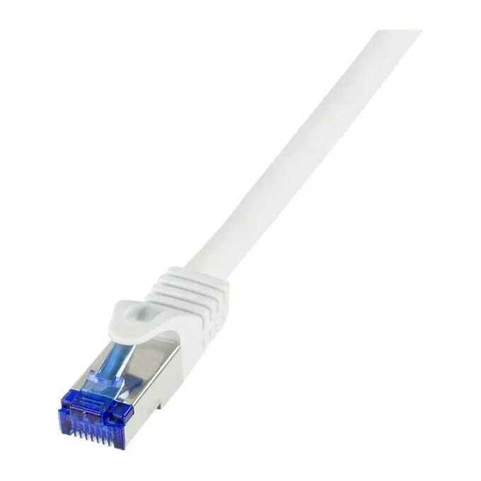 Patch cable Cat.6A S/FTP Ultraflex GHMT certified, white 0.5m — image 1