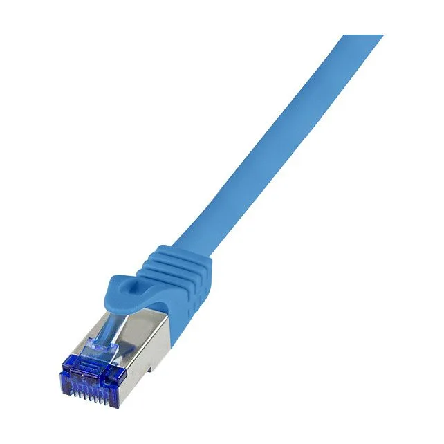 Patch cable Cat.6A S/FTP Ultraflex GHMT certified, blue 5.0m — image 1