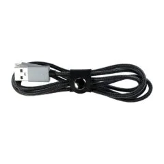 Logilink USB 2.0 cable, USB-A/M to Micro-USB/M, nylon, alu, black, 2 m