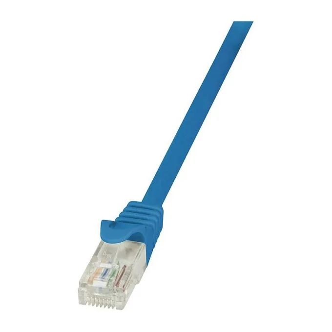 Logilink Patch Cable Cat.6 U/UTP blue 0,25m EconLine — image 1