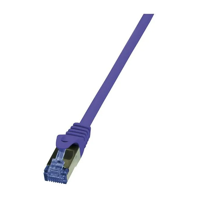 Logilink Patch Cable Cat.6A S/FTP violet 1,00m, PrimeLine — image 1
