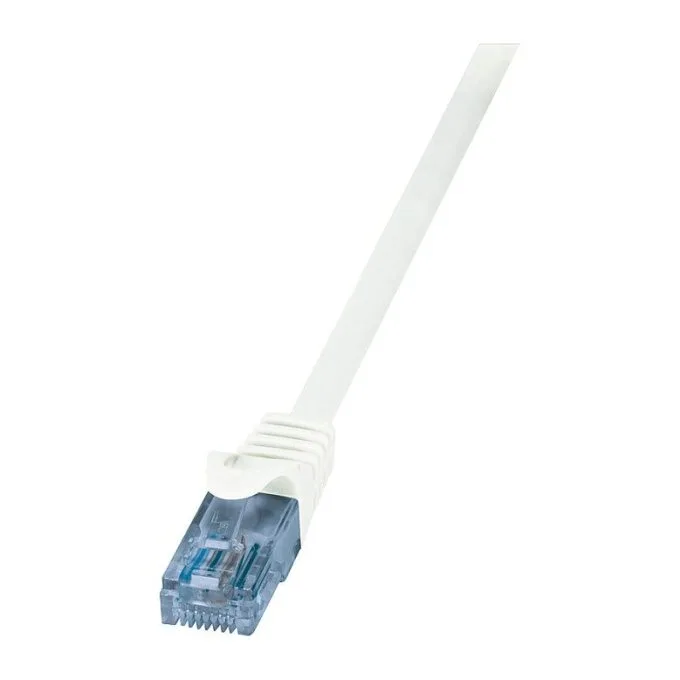 Logilink Patch Cable Cat.6A U/UTP, white, 1,50m — image 1