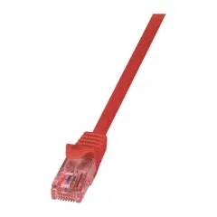 Logilink Patch Cable Cat.6 U/UTP BC red, 5,00m PrimeLine