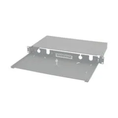 Logilink Fiber Optic Patch Panel 19"/1U, sliding type, grey, unloaded