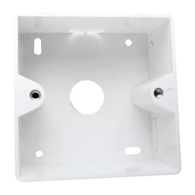 Logilink Surface back box for flush mount outlets, signal white — image 1