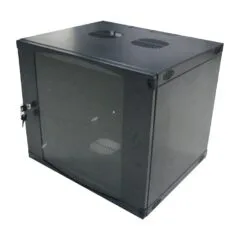 Logilink 19" Wallmount Single Section Box 09U, Flat Pack, black