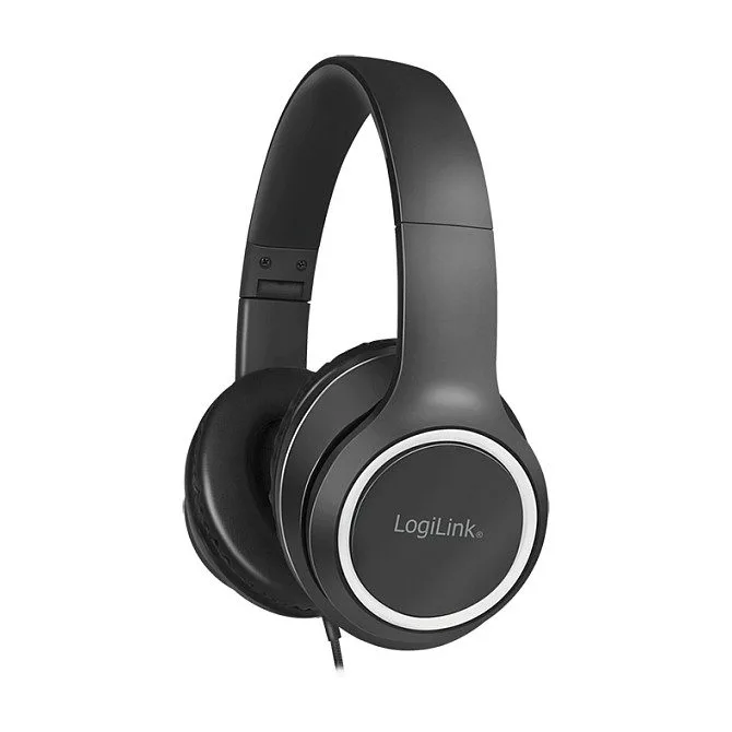 Headset Stereo, with Microphone, 1x 3.5mm, black — image 1