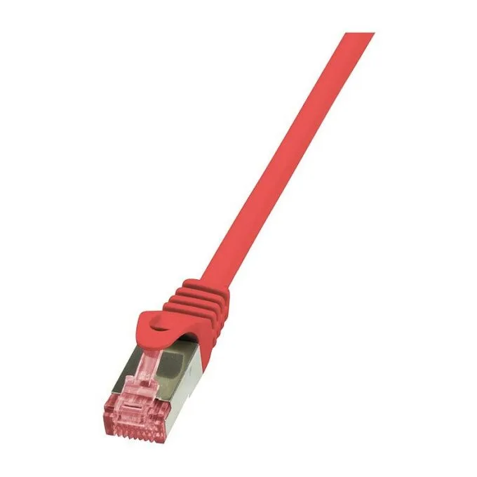Patch Cable Cat.6 S/FTP red 0,50m, PrimeLine — image 1