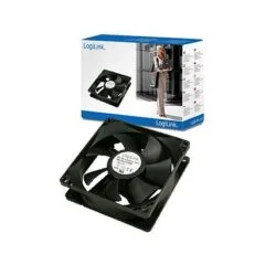 Fan 120x120x25, black,