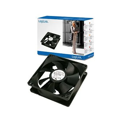 Fan 120x120x25, black, — image 1