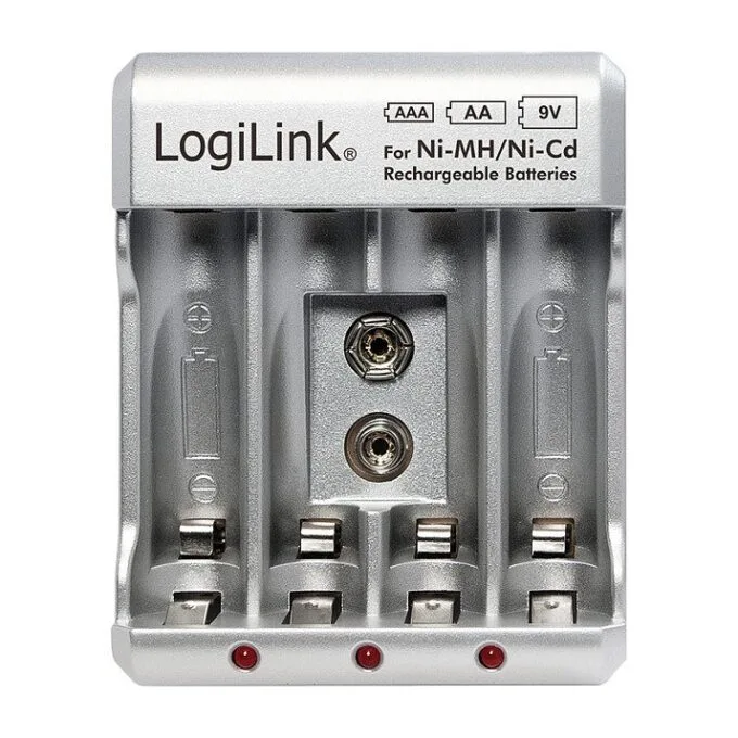 Battery Charger, 4x AA or 4x AAA and 1x 9V battery — image 1