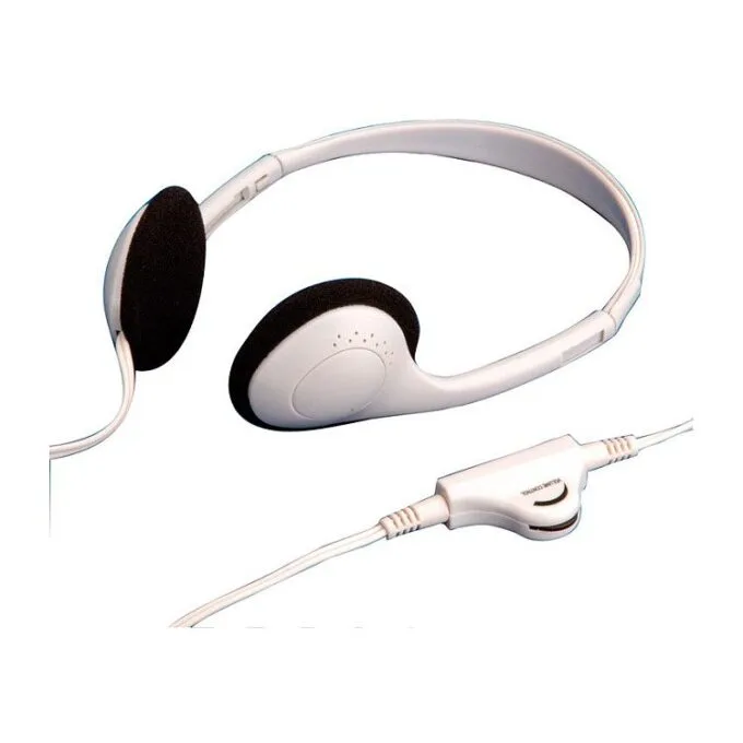 VALUE Stereo Kopfhrer mit Lautstrkeregler grau — image 1
