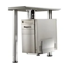 ROLINE PC-Halter silber