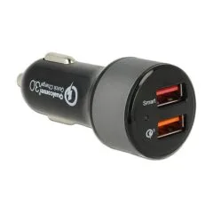 NAVILOCK Kfz Ladeadapter 2 x USB Typ-A mit Qualcomm Quick Charge 3.0