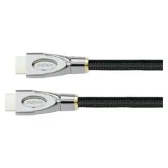 Python HDMI® 2.0 Kabel 4K2K Nylongeflecht schwarz 3m