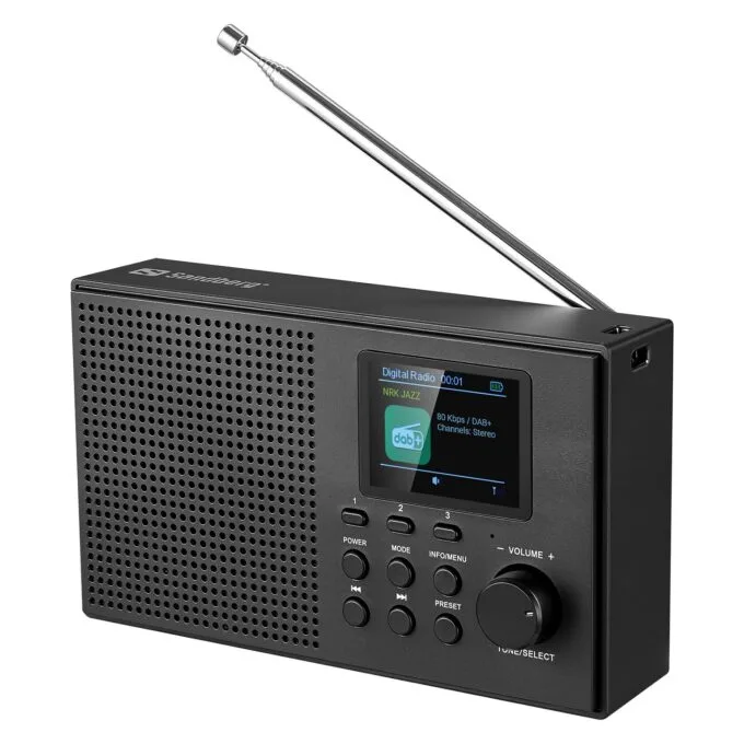 SANDBERG Speaker Radio DAB+BT Recharge — image 1