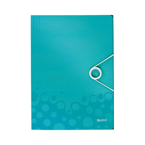 LEITZ Eckspanner WOW DIN A4 eisblau — image 1