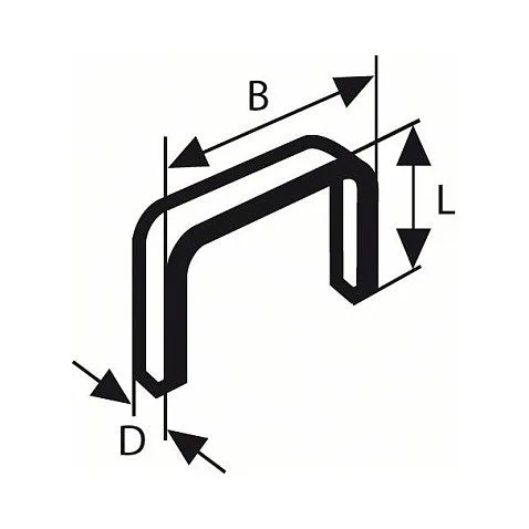 BOSCH Tackerklammern Typ 53 — image 1