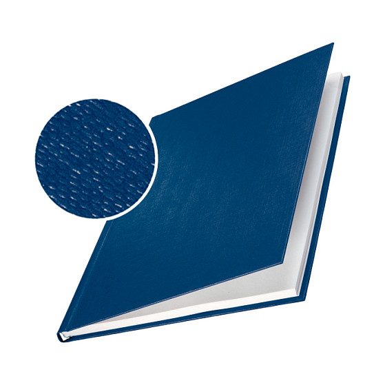 LEITZ Buchbindemappen blau für 71-105 Blatt DIN A4