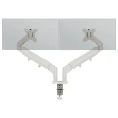 LEITZ Ergo Dual Monitor Arm grau, 1120x110x600
