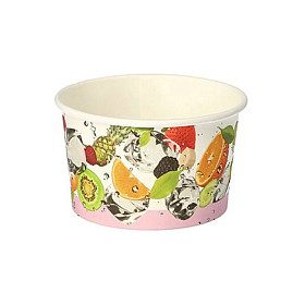 PAPSTAR Papp-Eisbecher 8.5 cm 150 ml weiß
