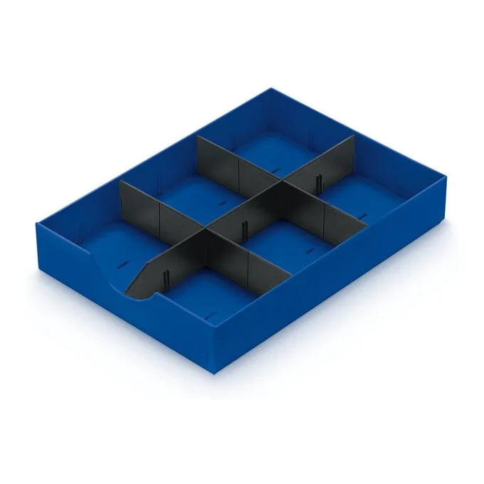 styro Schubladeneinsatz Polystyrol blau — image 1