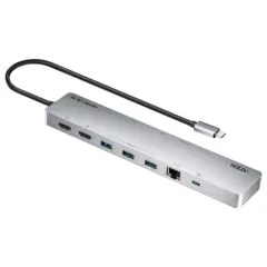 ATEN UH3240 USB-C Dock 4K Dual Display mit Power Passthrough