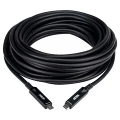 USB C ATEN UE3410F aktives optisches Ultra HD-Kabel mit USB-C, schwarz, 10 m