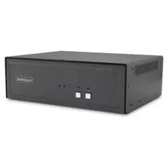 2-Port Dual-Monitor Secure KVM Switch HDMI-DP 4K 60Hz NIAP 4.0 Zertifizierter Desktop KVM Umschalter 2 PCs 2monitore