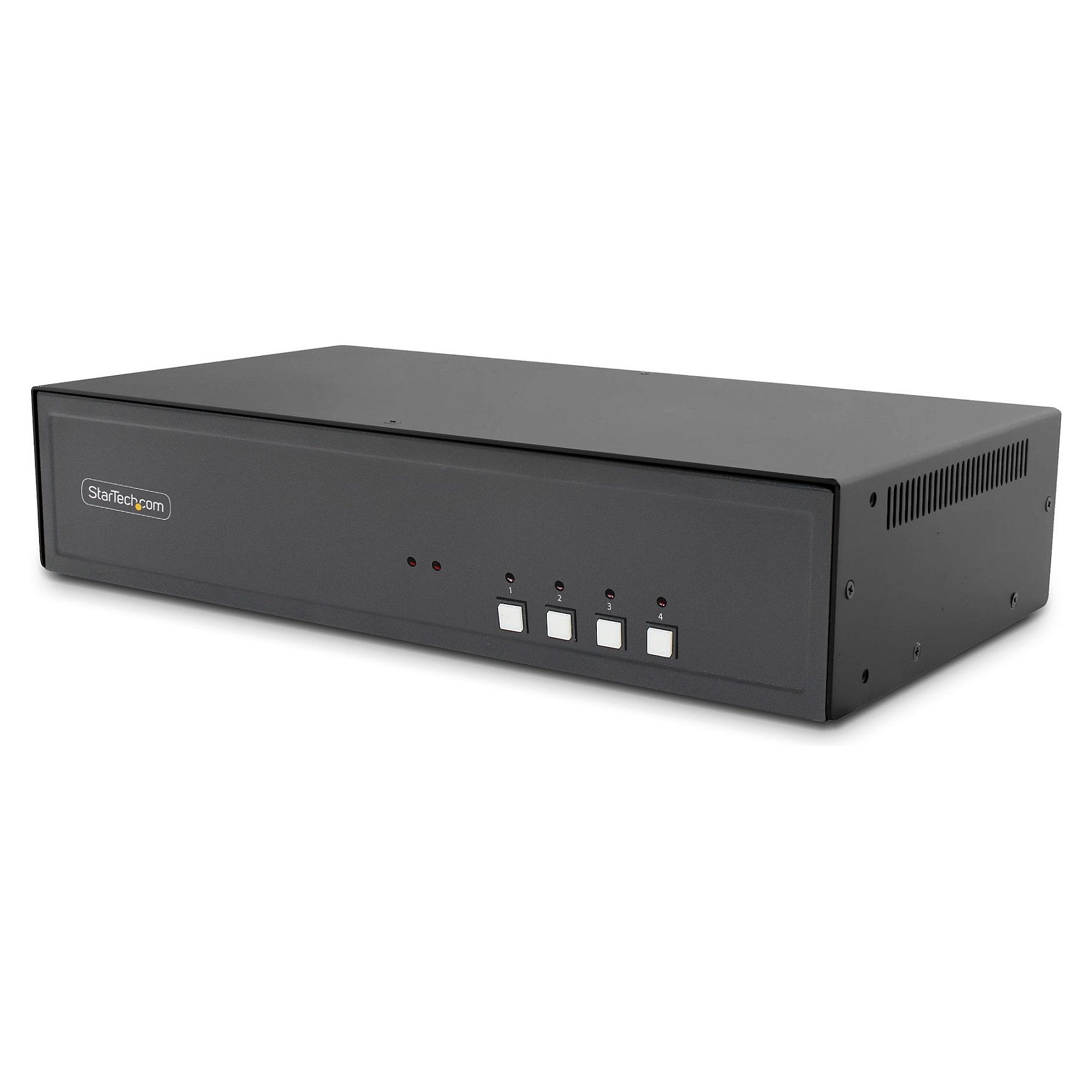 StarTech 4-Port Dual-Monitor Secure KVM Switch HDMI-DP 4K 60Hz NIAP 4.0 Zertifizierter Desktop KVM Umschalter 4 PCs 2monitore