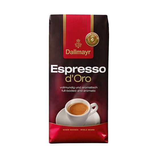 Dallmayr ESPRESSO d’Oro Espressobohnen, Arabica- und Robustabohnen kräftig, 1 kg