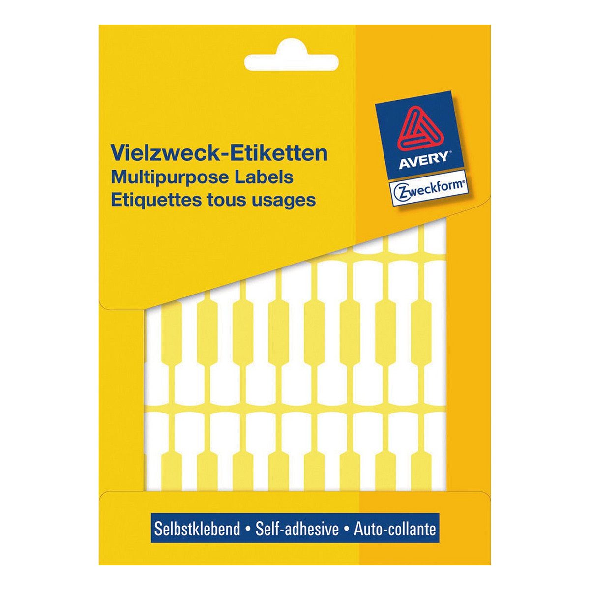AVERY Zweckform Schmucketiketten 3335 weiß 49,0 x 10,0 mm