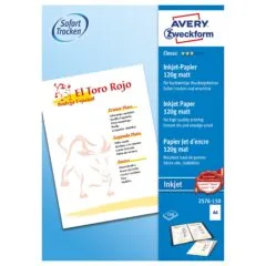 AVERY Zweckform Fotopapier 2576-150 DIN A4 matt 120 g/qm 150 Blatt