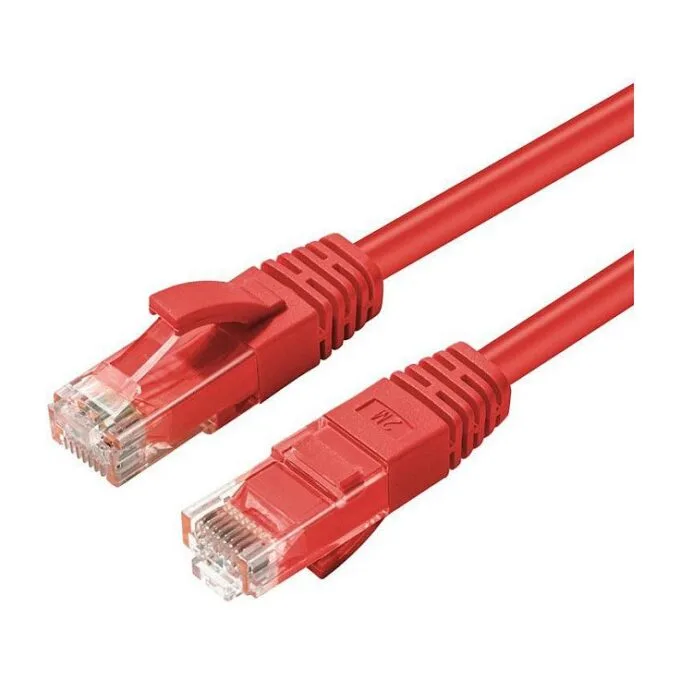 U/UTP CAT6 0.5M Red LSZH — image 1