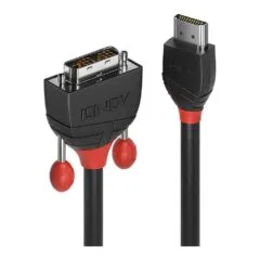 2m HDMI/DVI-D Kabel Black Line HDTV und HDCP kompatibel