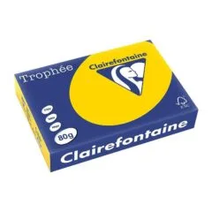 Clairefontaine Kopierpapier Trophée gold gelb DIN A4 80 g/qm 500 Blatt