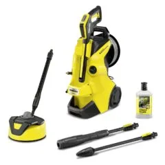 Krcher K 4 Premium Power Control Flex Home (gelb/schwarz, mit Dreckfrser, Schlauchtrommel und Flchenreiniger T 5)
