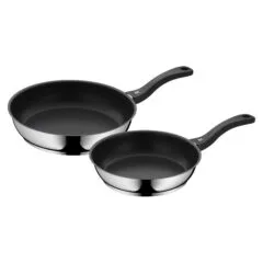 WMF 733026299 Devil Pfannenset 2-teilig, Bratpfanne 28cm + 24cm