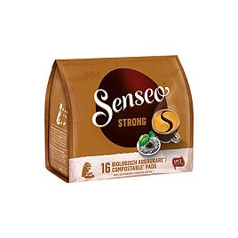 Strong Senseo Strong Kaffeepads, kräftig, 16 St.