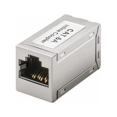 goobay RJ46/RJ45 CAT 6A LAN-Adapter — image 1