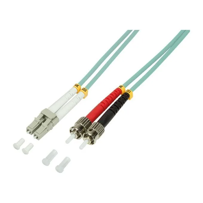 LWL Patchkabel OM3 LC / ST 1,0m Duplex LogiLink — image 1