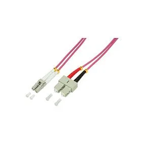 LWL Patchkabel OM4 LC / SC 3,0m Duplex LogiLink — image 1