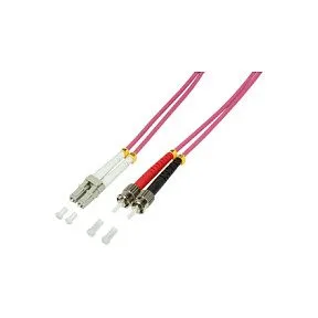 LWL Patchkabel OM4 LC / ST 1,0m Duplex LogiLink — image 1