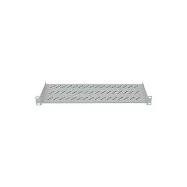 Fachboden 19" 1HE LogiLink. max. 5 KG. d=150mm. grey — image 1