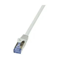 Patchkabel CAT6a RJ45 S/FTP 40m Grey LogiLink
