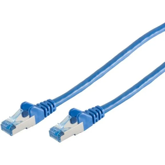 Patchkabel CAT6a RJ45 S/FTP PiMF 2m Blau — image 1