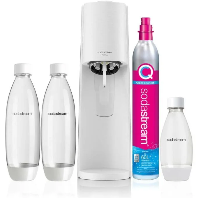 SodaStream Terra Weiß inkl. 3 Flaschen — image 1