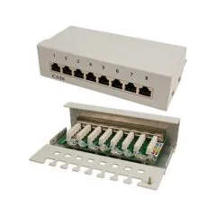 Patchpanel 8P CAT6 LogiLink gr
